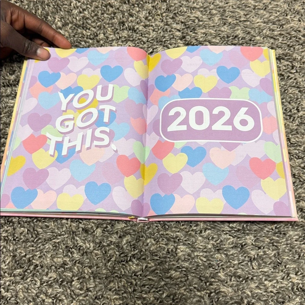 Pink and Yellow Planner 2025-2026